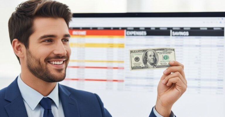 empreendedor feliz após pró-labore. guia do pró-labore
